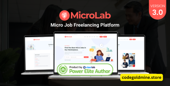 MicroLab v3.0 – Micro Job Freelancing Platform – nulled